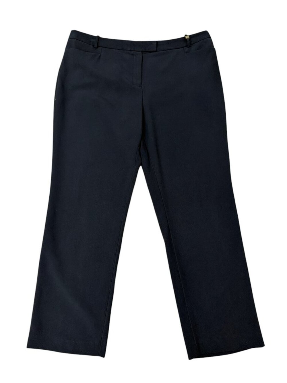 Calvin Klein Women’s Designer Stretch Straight Leg Dress Trousers Size 16 x 29”L